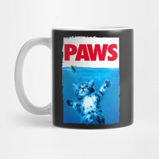 PAWS 80s Movie Parody Mug